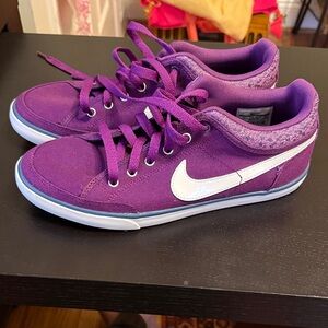 Nike Purple Capri III Canvas Sneakers